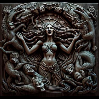 3D модель Гра Siren Blood Curse (STL)